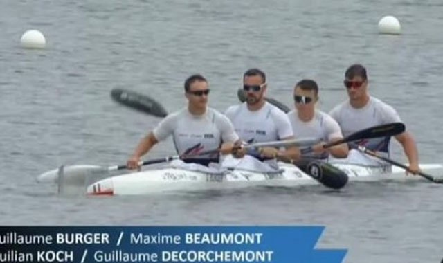 Belle 6ème place pour le K4 français au Championnat du Monde au Canada