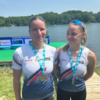 Régate Internationale Bratislava, Anaëlle Scotte brille avec Amalia Lopez