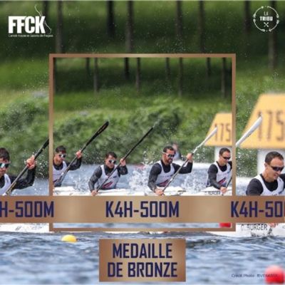 Première médaille de l’année pour le K4 homme à la Coupe du Monde à Poznan