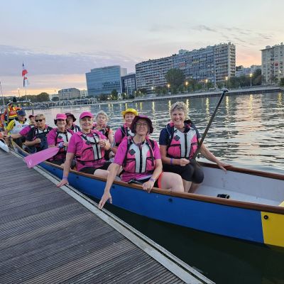 Les dragon ladies sur la Traverseine !