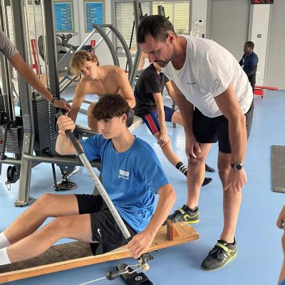 Entrainement avec Maxime Beaumont